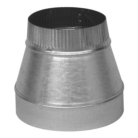 Imperial 6 in. D X 5 in. D Galvanized Steel Furnace Pipe Reducer