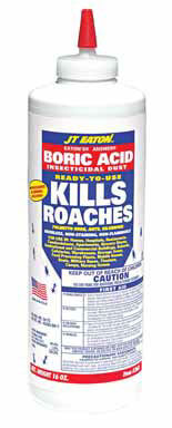 Boric Acid Insecticide JT Eaton 3625 Boric Acid Insecticidal Dust, 25 ...