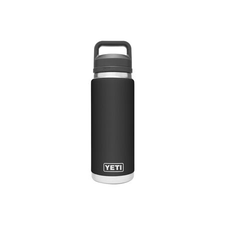 YETI Rambler 26 oz Black BPA Free Bottle with Chug Cap
