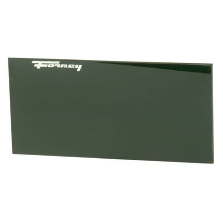 Forney 2 in. H X 4.3 in. W Hardened Glass Welding Helmet Lens 9 Black 1 pc