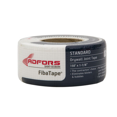 Saint-Gobain ADFORS Fiba Tape 150 ft. L X 1-7/8 in. W Fiberglass Mesh White Self Adhesive Drywall Jo