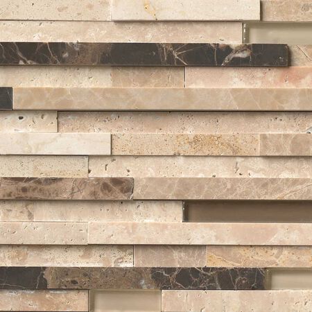 Ashlar Rock Interlocking 3D Pattern