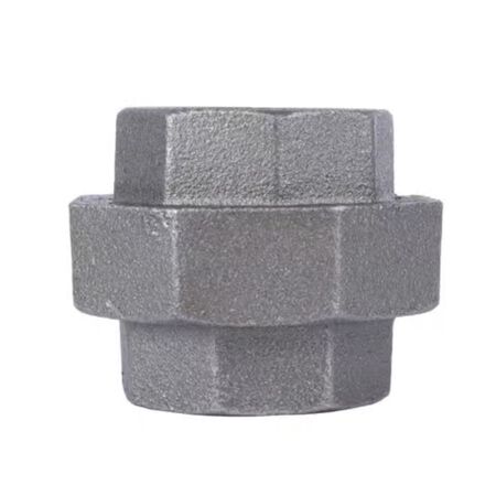 STZ Industries 1-1/2 in. FIP each x 1-1/2 in. D FIP Black Malleable Iron Union