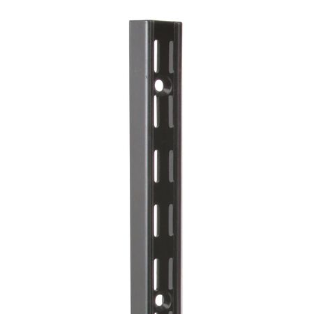 Knape & Vogt Black Steel Regular Duty Shelf Support 14 Ga. 48 in. L
