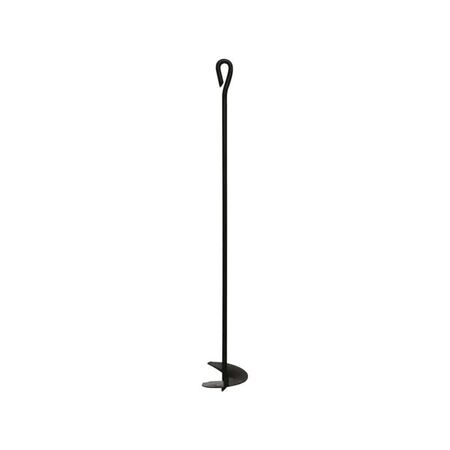 Tie Down Engineering 1/2 in. D X 15 in. L Steel Oval Head Anchor Eye with Auger 1 pk