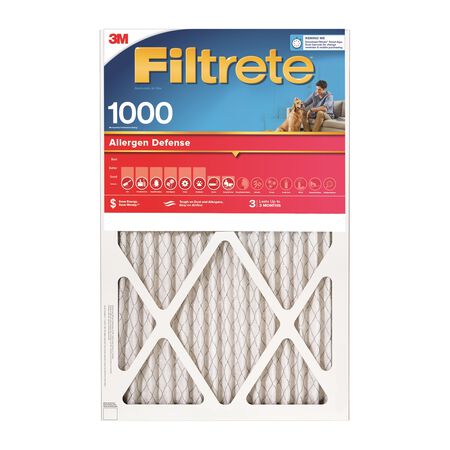 Filtrete 12 in. W X 24 in. H X 1 in. D Polyester 11 MERV Pleated Allergen Air Filter 1 pk