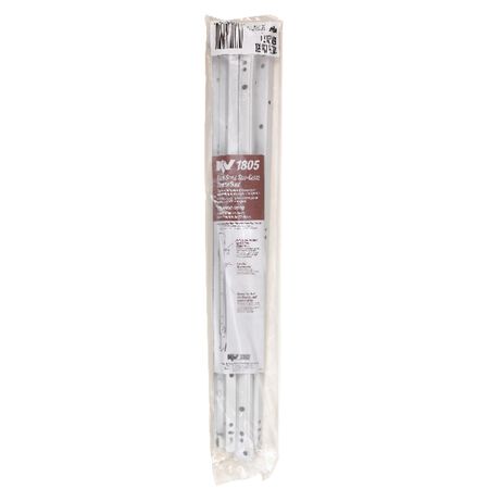 Knape & Vogt 22 in. L Steel Self Close Drawer Slide 2 Pack