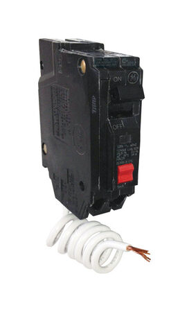 GE 20 amps Ground Fault Single Pole Circuit Breaker w/Self Test