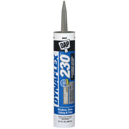 DAP Dynaflex 230 Gray Premium Latex Door/Siding/ Window Sealant 10.1 oz