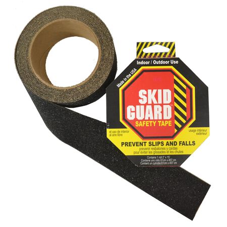 Skid Guard Black Anti-Slip Tape 2 in. W X 15 ft. L 1 pk