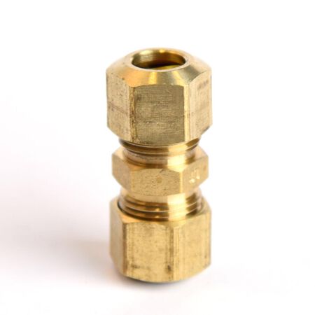 ATC 5/16 in. Compression 5/16 in. D Compression Yellow Brass Union