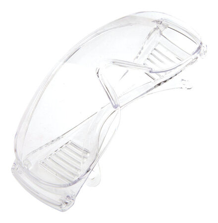 Forney Safety Glasses Clear Lens Clear Frame