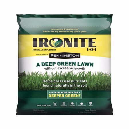 Pennington Ironite All-Purpose Lawn Fertilizer For All Grasses 1000 sq ft