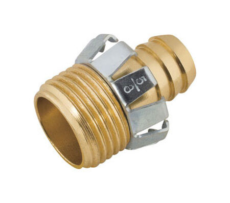 Ace 5/8 in. Metal Clinch Hose Mender Clamp Male Threaded