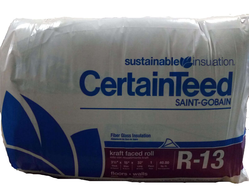 Certainteed R13 15 X32 Kraft Roll 40 Sq Ft Stine Home Yard The Family You Can Build Around