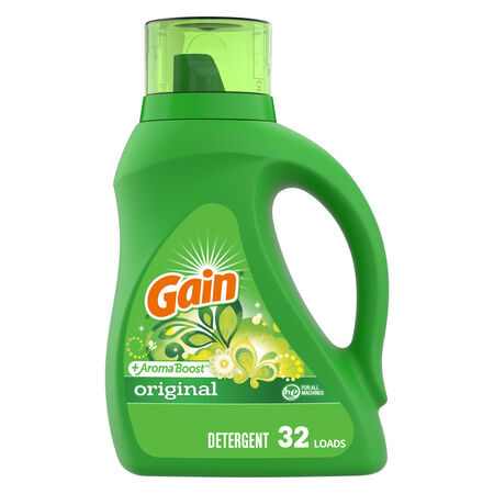 Gain Aroma Boost Original Scent Laundry Detergent Liquid 46 oz 1 pk