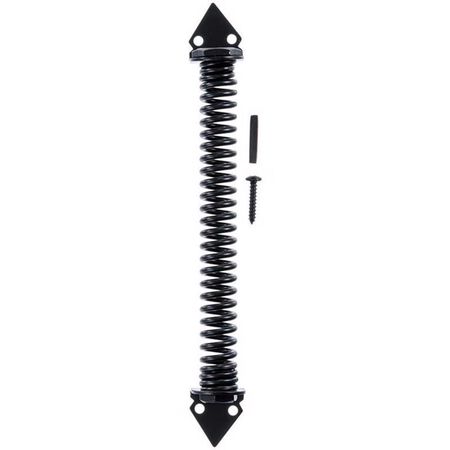 Ace 12 in. D X 1.65 in. L Black Steel Gate Spring