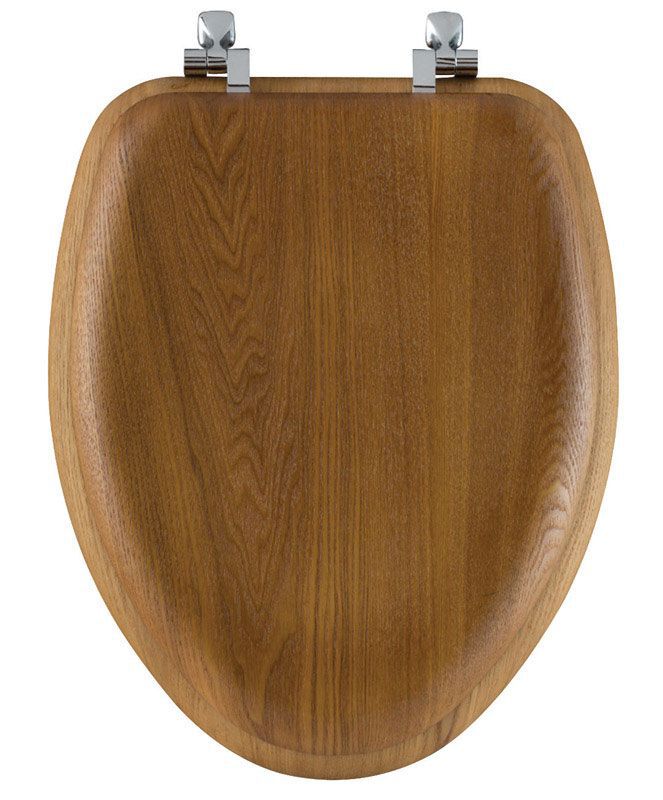 Bemis Wood Toilet Seat Elongated Oak Stine Home + Yard The Family