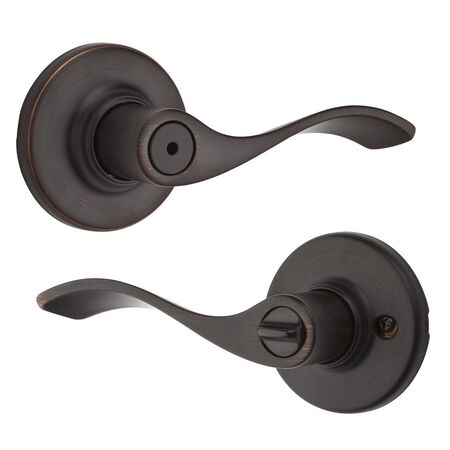 Kwikset Balboa Venetian Bronze Privacy Lever Right or Left Handed
