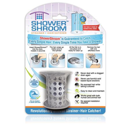 ShowerShroom Matte Silicone Hair Catcher