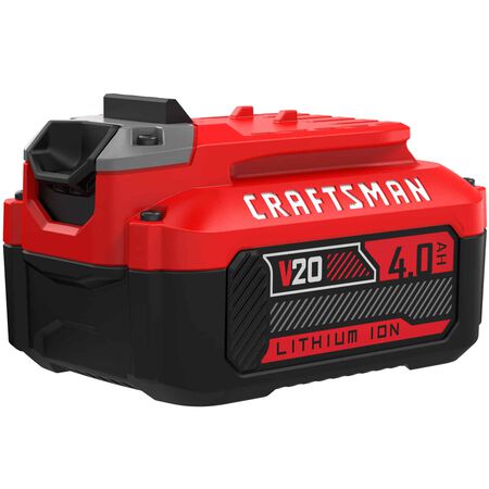 Craftsman 20V MAX 20 V 4 Ah Lithium-Ion High Capacity Battery Pack 1 pc