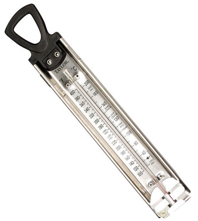 Taylor Confectionery/Deep Fry Thermometer Confectionery/Deep Fry 100 to 400 deg. F 40 to 200 deg. C