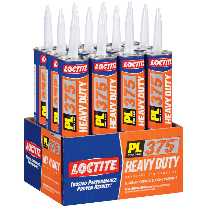 Loctite PL 375 Synthetic Elastomeric Polymer Construction Adhesive 10