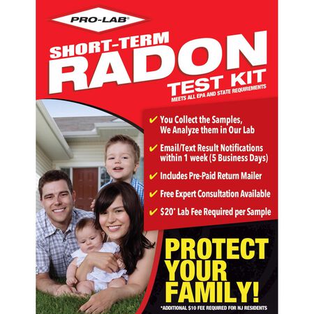Pro-Lab Radon Gas Test Kit 1 Pack