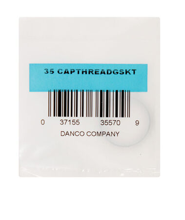 Danco Fiber 13/16 inch D X 15/16 inch D Cap Thread Gasket
