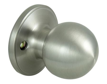 ProSource T3P40V-PS Dummy Knob, T3 Design, 1-3/8 to 1-3/4 in Thick Door, Stainless Steel, 65.7 mm Rose/Base