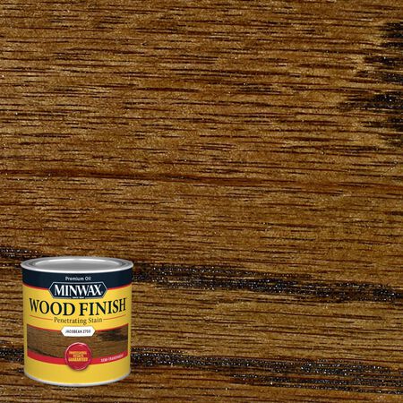 Minwax Wood Finish Semi-Transparent Jacobean Oil-Based Penetrating Wood Stain 1/2 pt