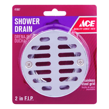 Ace 2 in. D Metal Shower Drain