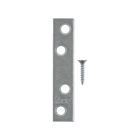 Ace 3 in. H X 0.625 in. W X.87 in. L Zinc Mending Brace
