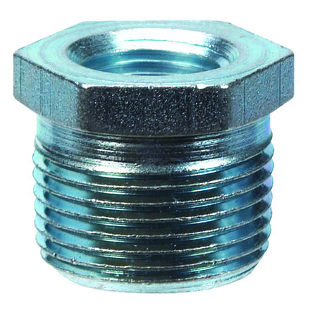 Billco Corporation 1/4 in. MPT X 1/8 in. D MPT Galvanized Hex Bushing
