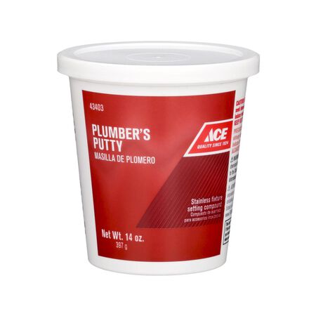 Ace Gray Plumbers Putty 14 oz