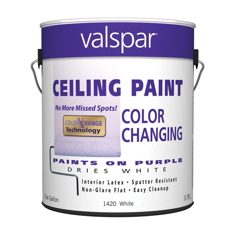 Valspar Flat Purple to White Vinyl Acetate Copolymer Color ...
