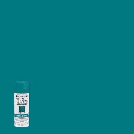 Rust-Oleum Chalked Ultra Matte Tidal Pond Oil-Based Acrylic Sprayable Chalk Paint 12 oz