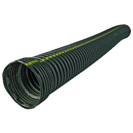 ADS 10 ft. L x 4 in. Dia. x 4 in. Dia. Polyethylene Corrugated Drainage Tubing