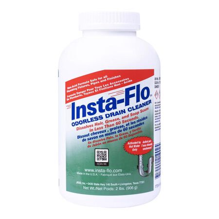 Insta-Flo Crystals Drain Cleaner 2 lb