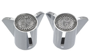 ACE Canopy Hot//Cold Faucet Handles in Chrome