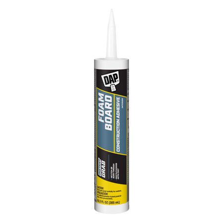 DAP DynaGrip Foamboard Construction Adhesive 10.3 oz