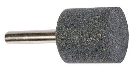 Forney 1 in. D X 1 in. L Aluminum Oxide Stem Mounted Point Cylinder 3450 rpm 1 pc