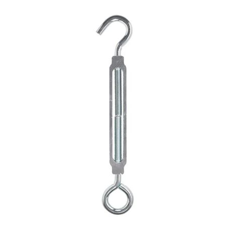 Hampton Zinc-Plated Aluminum/Steel Turnbuckle 350 lb. cap. 13.2 in. L