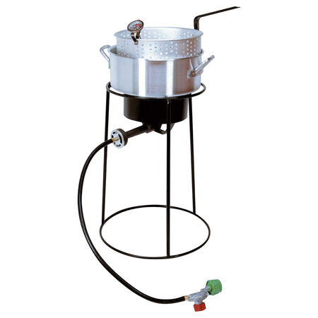 King Kooker 22PKPT 20-Inch Propane Outdoor Cooker with 9-Quart Aluminum Fry Pan