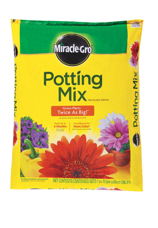 Miracle Gro Potting Mix Fertilizer Enriched Stine Home Yard The Family You Can Build Around