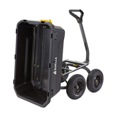 Gorilla Carts Poly Dump Cart 1200 lb. cap.