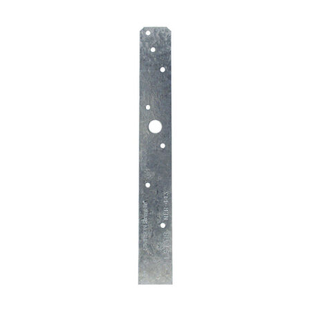 Simpson Strong-Tie Galvanized Steel Strap 18 in. H x 1-1/4 in. W 20 Ga.