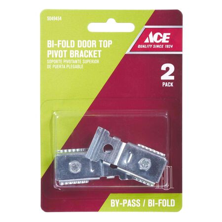Ace Metallic Steel Clip for Bifold Closet Door Track 2 pc