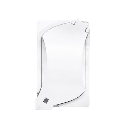 Sigma Engineered Solutions Rectangle Metal 1 gang 4.57 in. H X 2.81 in. W Universal Cover