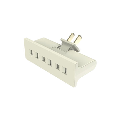 Ace Polarized 3 outlets Swivel Tap Adapter 1 pk